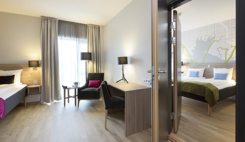 Chambre, accessible aux personnes à mobilité réduite