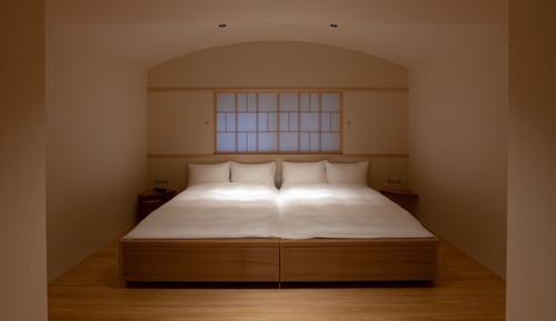 Chambre Deluxe avec lits jumeaux, non-fumeurs (Sakura room,Special kaiseki)