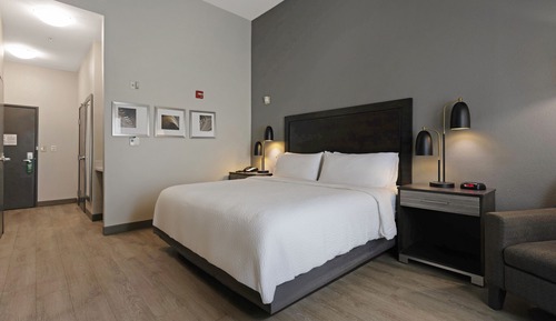 Chambre Standard, 1 très grand lit (Mobility, Roll-In Shower)