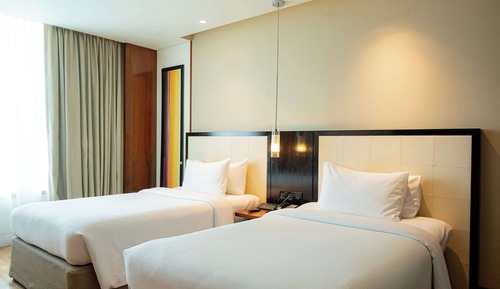 Chambre Deluxe avec lits jumeaux, 2 lits une place