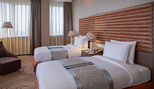 Chambre Deluxe avec lits jumeaux, plusieurs lits (Fleuve)