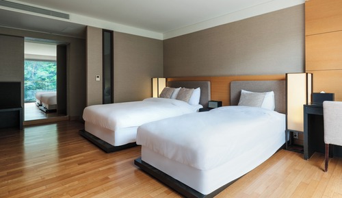 Chambre Deluxe avec lits jumeaux (Pool Access for 2)