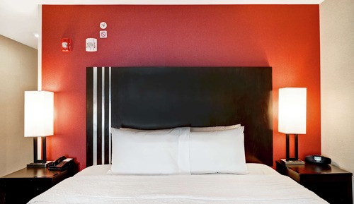 1 très grand lit king-size et 1 canapé-lit, Non-fumeurs.