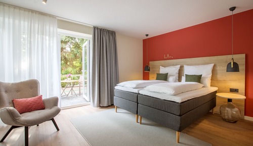 Chambre Double, terrasse (Große Lage)