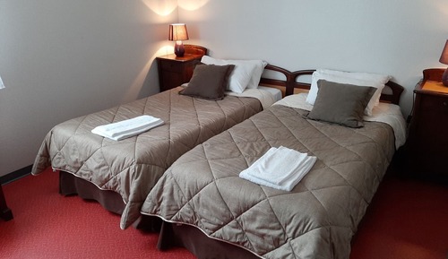 Chambre avec lits jumeaux