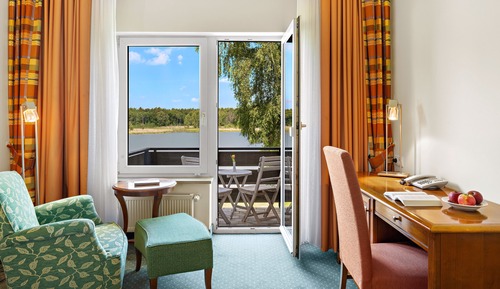 Chambre Double, vue lac