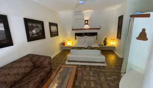 Chambre, vue jardin