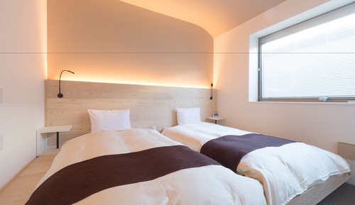 Chambre avec lits jumeaux