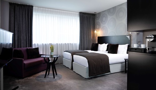 Chambre Deluxe, 1 grand lit (Twin bed on request)