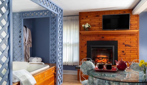 Suite Romantique, 1 chambre, baignoire à jets, vue jardin (04 The Presidential Suite)