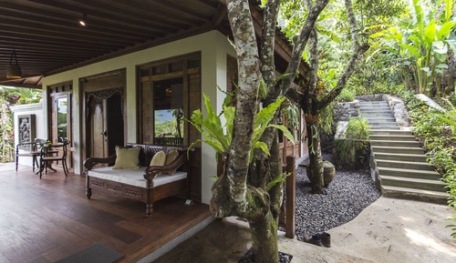 Villa, piscine privée, côté jardin
