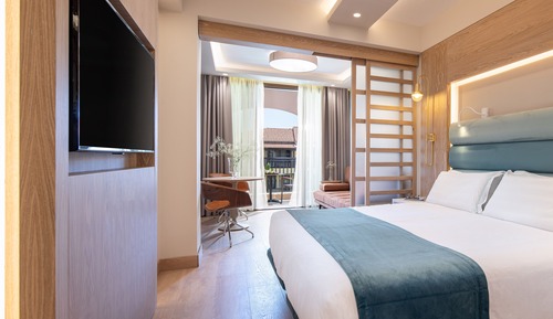 Chambre Double Supérieure, vue jardin