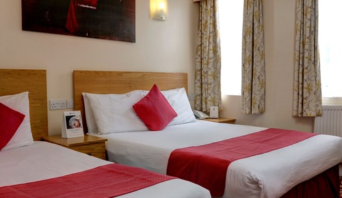 Chambre Standard, 2 lits une place, non-fumeurs