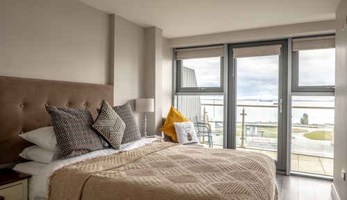 Appartement Deluxe, 2 chambres, vue mer