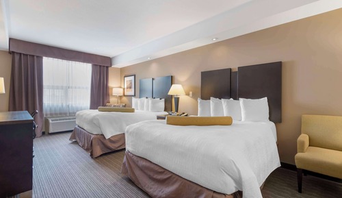 Chambre Standard, 2 grands lits, accessible aux personnes à mobilité réduite, non-fumeurs