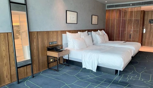 Chambre Affaires, 2 lits doubles, vue ville