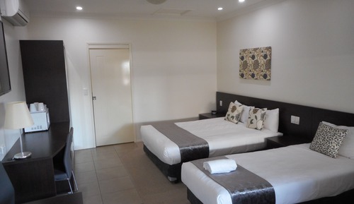 Chambre avec lits jumeaux