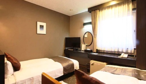 Chambre Économique avec lits jumeaux, 2 lits une place, non-fumeurs