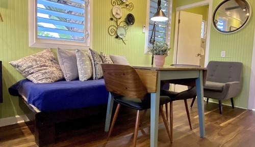 Cottage Standard, cuisine, vue jardin (Cowry Shell)