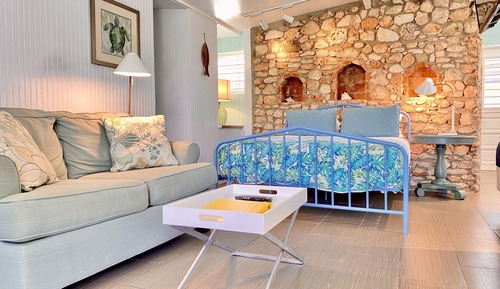 Cottage Classique, cuisine, vue jardin (Carol's Rest)