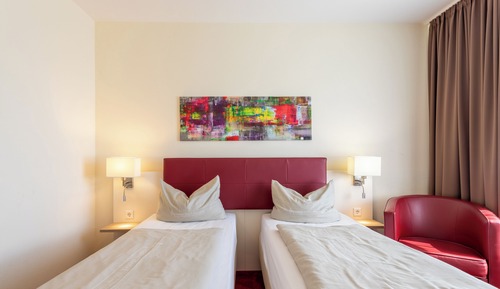 Chambre avec lits jumeaux
