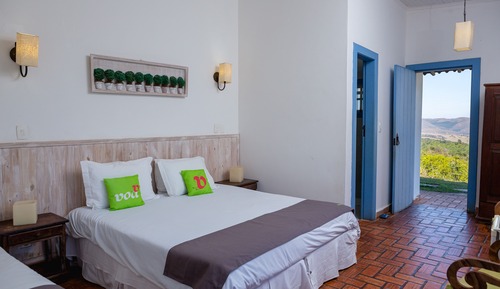 Chambre Triple Standard, vue montagne
