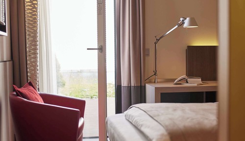 Chambre Standard, 1 grand lit, terrasse (Small Room)