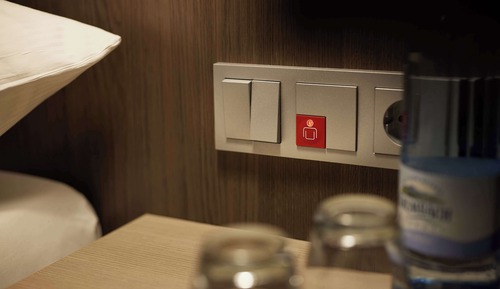 Chambre Confort, 1 lit une place, accessible aux personnes à mobilité réduite