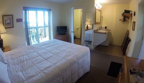 Chambre Standard, 1 grand lit, vue lac