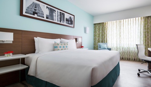 Chambre, 1 grand lit, non-fumeurs