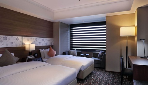 Chambre avec lits jumeaux (TSUMUGI,Forest,No View, No Extra Bed)