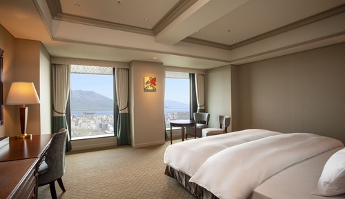 Chambre Double Majestueuse, non-fumeurs (Mt. Sakurajima View, No Extra Bed)