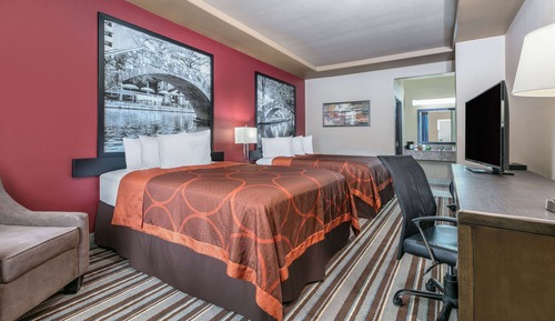 Chambre, 2 grands lits, non-fumeurs