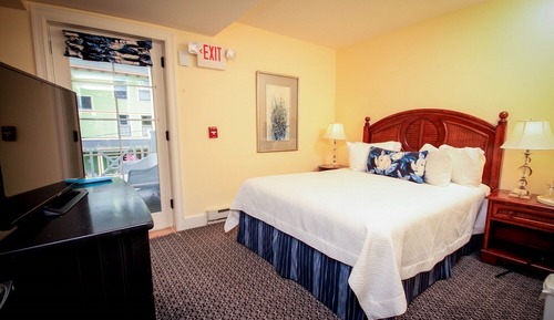 Chambre, 1 grand lit, balcon (Cottage Balcony 1 Queen)