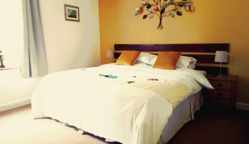 Chambre Double, salle de bains attenante (Bartle )