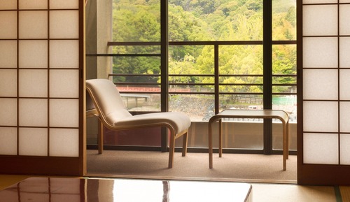 Chambre Économique, non-fumeurs, vue fleuve (Japanese Style, 10 tatami mats)