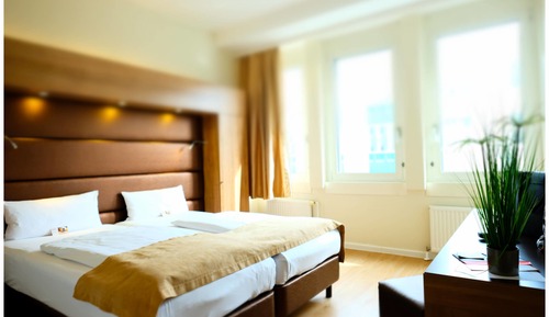 Chambre Double, hypoallergénique, vue ville