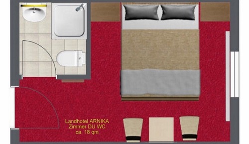 Chambre Double, vue montagne (Arnika)