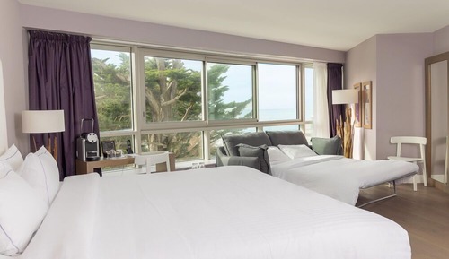 Chambre Prestige Familiale, vue océan