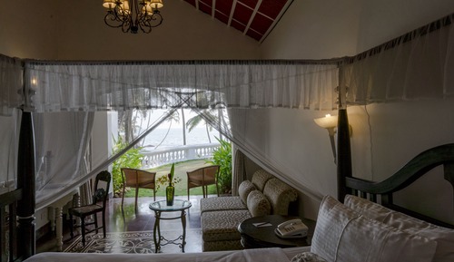 Cottage, 1 lit double, vue mer