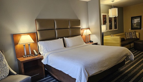 Suite, 1 très grand lit et 1 canapé-lit, accessible aux personnes à mobilité réduite (HEARING)
