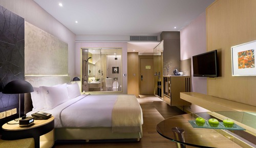Chambre Standard, 1 très grand lit, fumeurs