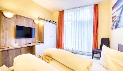 Chambre Double Tradition, terrasse, vue jardin