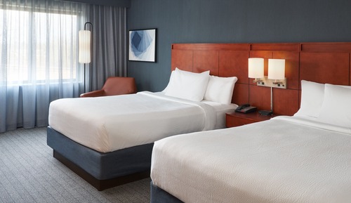 Chambre, 2 grands lits