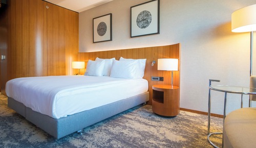 Chambre Standard, 1 très grand lit, accessible aux personnes à mobilité réduite