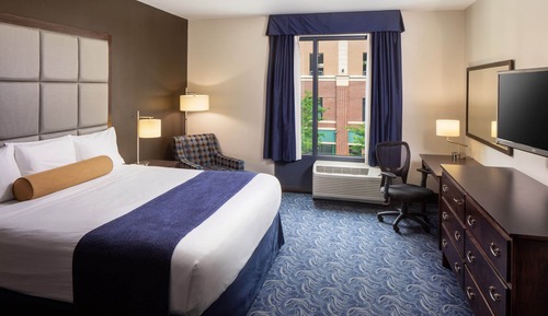 Chambre Standard, 1 très grand lit, accessible aux personnes à mobilité réduite