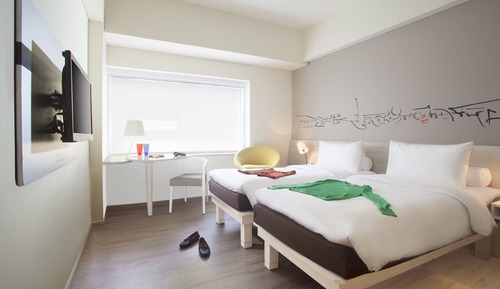 Chambre Supérieure, 2 lits une place