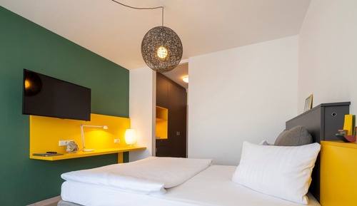 Chambre Double, balcon