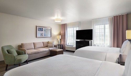Suite Studio, 2 grands lits, cuisine (Communications, Accessible Tub)