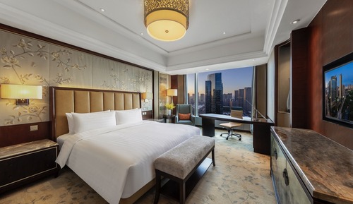 Horizon Deluxe, Chambre, 1 très grand lit